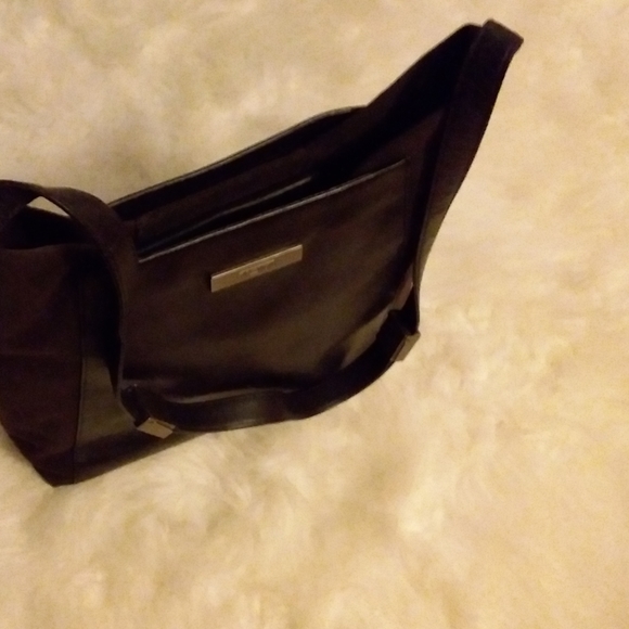 Tumi Bags Euc Tumi Purse Leather And Nylon Brown Poshmark